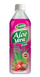 Trobico Aloe vera strawberry flavor pet bottle 500ml